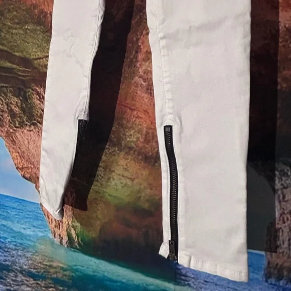 Rag & Bone High Rise Biker Jeans - Picture 6 of 13